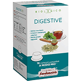 Sandemetrio Digestive (Tisana funzionale biologica - astuccio da 16 capsule compatibili Lavazza a Modo Mio)